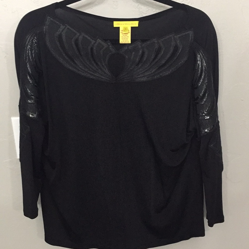 Catherine Malendrino Black Top